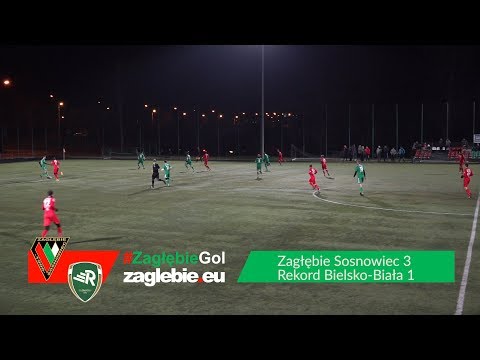 Bramki z meczu Zagłębie Sosnowiec - Rekord Bielsko-Biała (3:1)