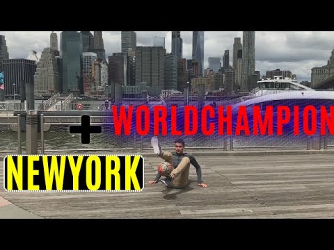 NEWYORK Freestyle skills with WORLDCHAMPION Andrew Henderson and Daniel Dennehy !