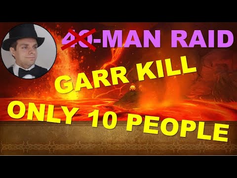 10 MAN MOLTEN CORE Garr KILL! Stream Highlights Classic World of Warcraft SimonizeShow
