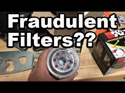 Fake K&N Oil Filters on Amazon? BUYER BEWARE!!