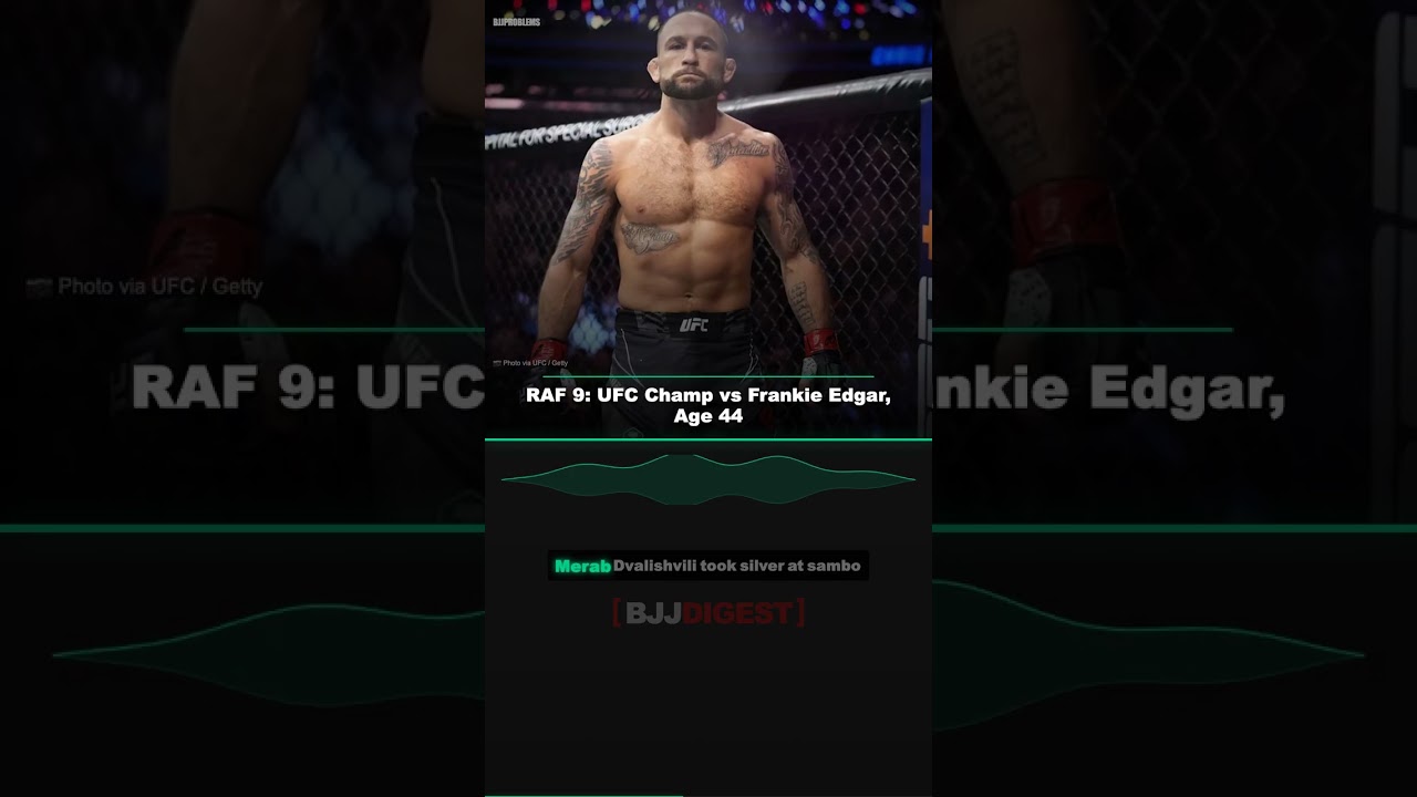 RAF 9: UFC Champ vs Frankie Edgar, Age 44 #Shorts
