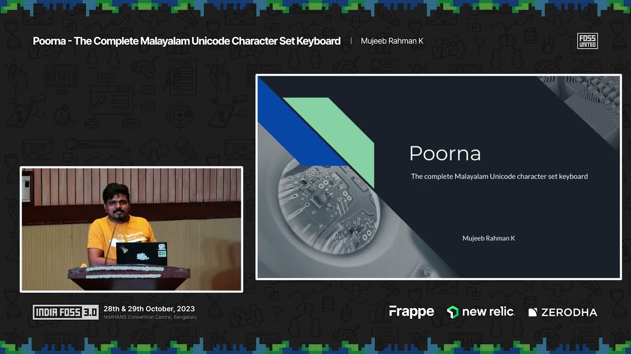 Poorna - The complete Malayalam Unicode character set keyboard