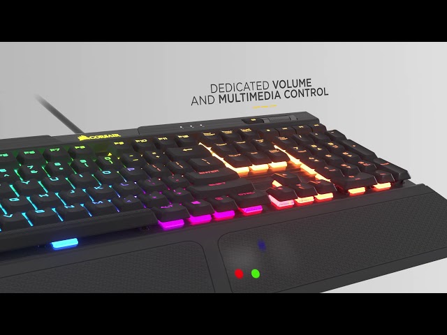 Video teaser for CORSAIR K70 RGB MK.2 LOW PROFILE - Type All Day, Play All Night