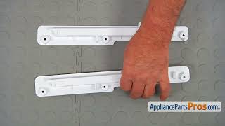 How To LG/Kenmore Refrigerator Freezer Drawer Rail MEG62762302