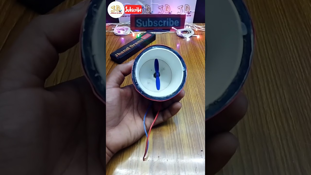 #short amazing Easy colorful DJ Led effect light bulb table lamp awesome crafts ideas DIY life hack