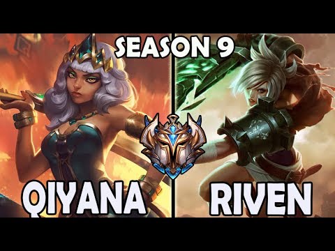 SKT T1 Faker QIYANA vs RIVEN ⭐ Challenger Korea