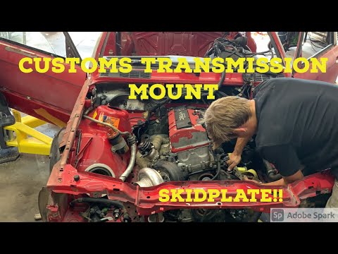 Building an e30 m3 conversion part 7: Fabricating a transmission mount