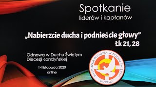 Spotkanie liderów ONLINE 14.11.2020 (cz. I)