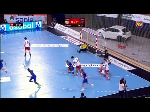 [HIGHLIGHTS] HANDBALL (Asobal): Naturhouse La Rioja-FC Barcelona Lassa (22-24)