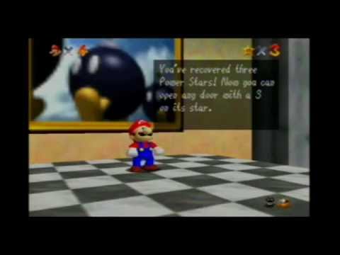 Lets Play Super Mario 64 Ep. 2: Firestar Is Mean!