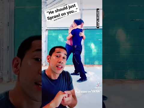 KungFu: stopping the sprawl – full vid on TikTok #shaolinkungfu #shuaijiao #mma #wrestling #sanda