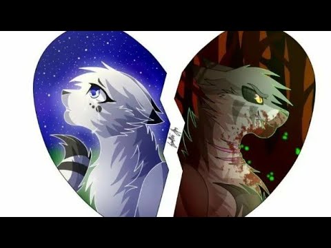 Коты воители. Клип Белогривка и Остролап -Ошибка ( бездушное тело )