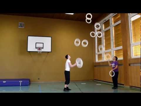 12 ring passing - 215 catches