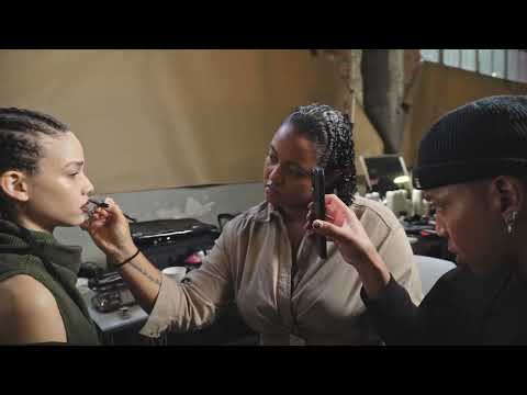 BACKSTAGE at Paris Fashion week: BOTTER SS23 | with Makeup Artist Naïma Bremer