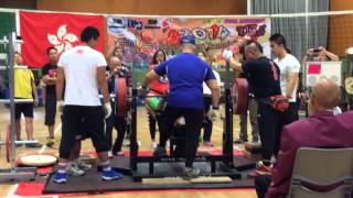 2014 Hk bencpress championship. 265kg