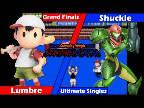 Saturday Night Showdown! #3 Lumbre (Ness) Vs. Shuckle (Samus) Grand Finals