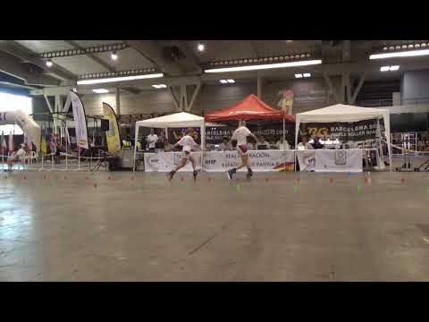 EFSC 2018 Pair Slalom   Brzezinska Zofia Hartmanis Klaudia