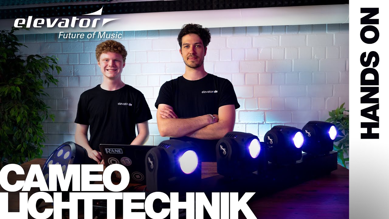 Hands On: Cameo Lichttechnik | Cameo DVC 512, Hydrabeam 4000, Root Par 4