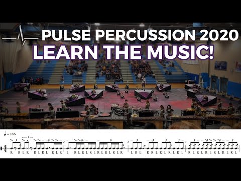 Pulse Percussion 2020 - "With All That's Spinning Round" - Learn the Music!