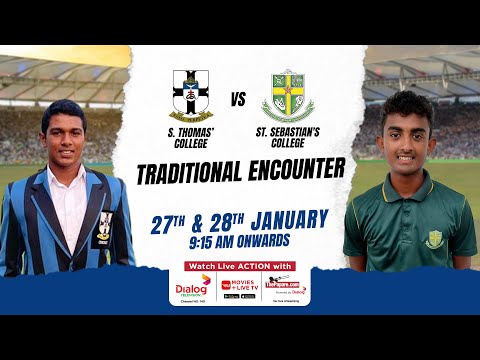 S. Thomas' College vs St. Sebastian's College | Traditional Cricket Encounter 2023 - Day 1