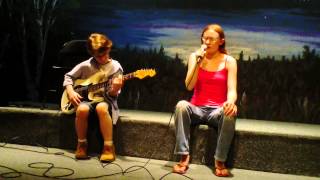 Lisa Marie Presley &quot;How Do You Fly This Plane&quot; covered by 12 year old Scott and 16 year old Nicole