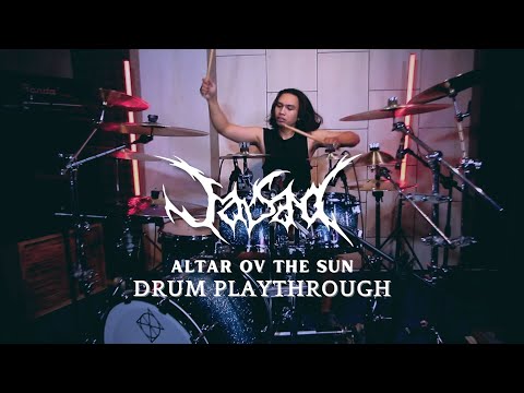 OKI FADHLAN - JASAD - ALTAR OV THE SUN (DRUM PLAYTHROUGH)