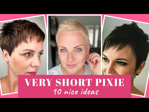 Very Short Pixie Haircut - 10 Ideas on This Feminine...