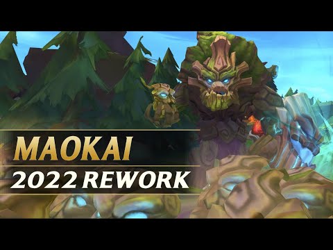 MAOKAI REWORK 2022 Gameplay Spotlight Guide - League of Legends