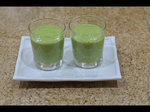 Green Smoothie| Avocado Kiwi Spinach Smoothie | Healthy Smoothie Recipe| Weight loss Smoothie