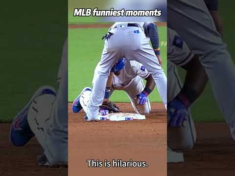 MLB funniest moments #baseball #mlb #funnymoments #sports
