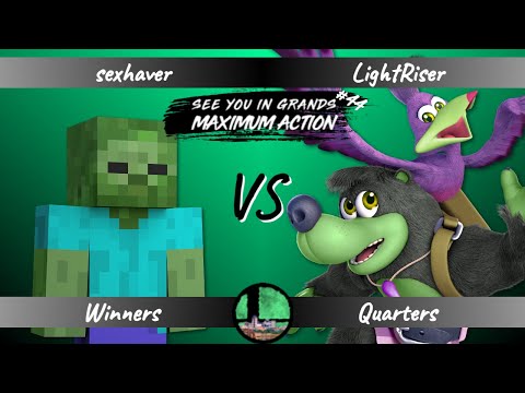sexhaver (Steve) vs LightRiser (Banjo & Kazooie) - Winners Quarters - SUGMA #44
