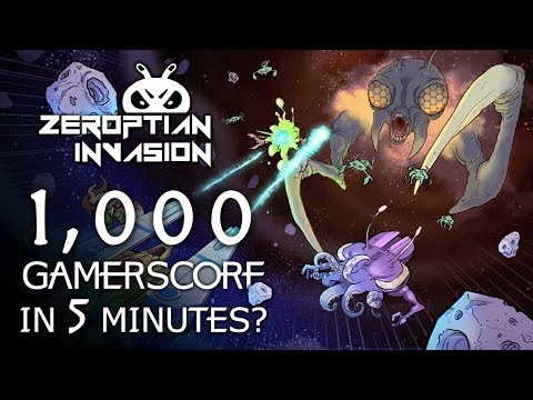 1000 Gamerscore in 5 Minutes????? - Zeroptian Invasion