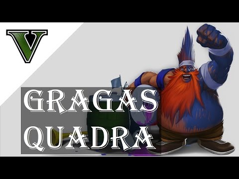 Gragas Jungle Quadrakill - League of Legends - Gragas Highlight - Vollmer of DG