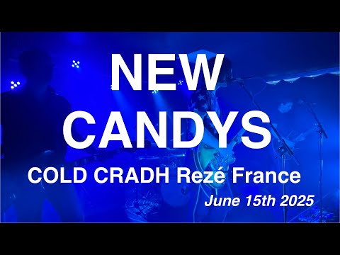 NEW CANDYS – Full Live Concert 4K @ COLD CRASH, Rezé, France – June 15th, 2025