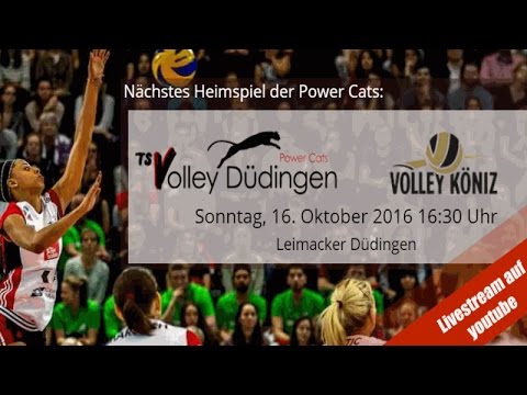 NLA Volleyball: TS Volley Düdingen - Edelline Köniz vom 16.10.2016
