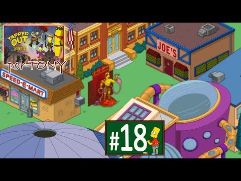 Los Simpson Springfield "Juegos'19: Capítulo 18 - La estatua de vísceras de guerra" por Tony
