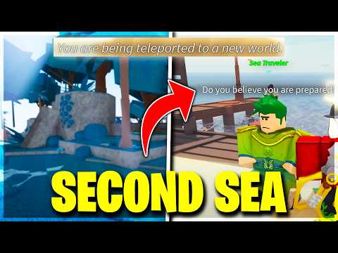 FULL GUIDE To UNLOCK SECOND SEA in FISCH Roblox!