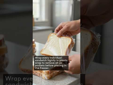 STOP WASTING MONEY: THE SECRET TO FREEZING SCHOOL SANDWICHES LIKE A PRO