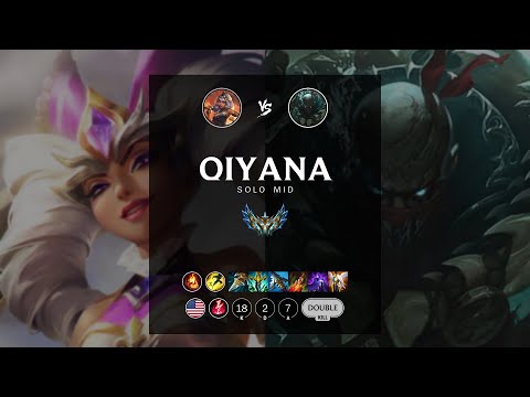Qiyana Mid vs Pyke - NA Challenger Patch 12.6