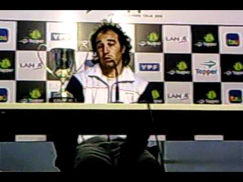 Conferencia de Prensa Diego Junqueira campeón Copa Topper 3