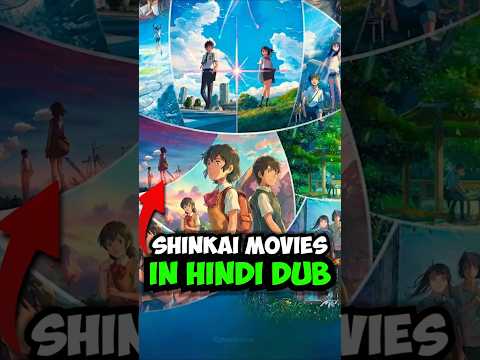 MAKOTO SHINKAI MOVIES & Your Name is Getting an Official Hindi Dub! 🔥 | SUZUME AND MORE!