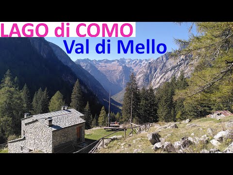 Idyllic hike into Val di Mello – San Martino, Val Masino, Lago di Como, subtitled, 4k
