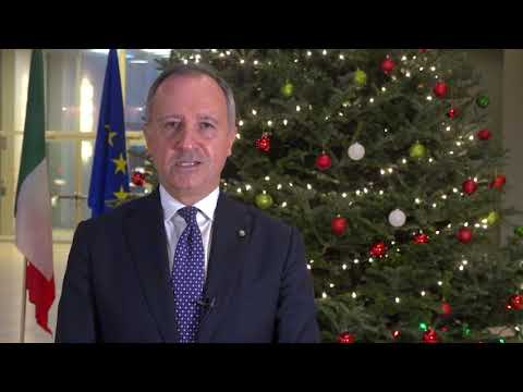 GREETINGS FROM THE ITALIAN AMBASSADOR TO THE UNITED STATES ARMANDO VARRICCHIO