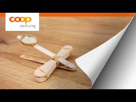 Bastelidee fürs Wochenende - Das Katapult