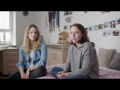 Theresa und Amelie Stoll. Wie sie Sport und Studium zugleich schaffen