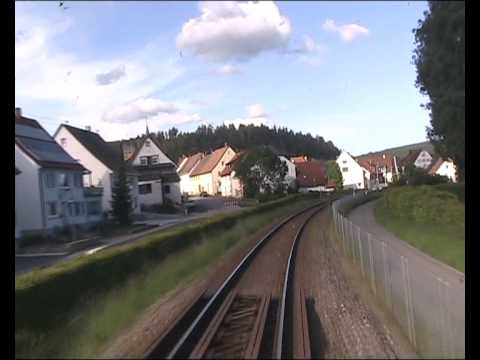 Bahnkutscher.de - Führerstandsmitfahrt von Immendingen nach Tuttlingen