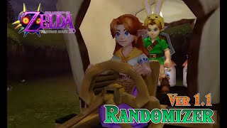 【ゼルダの伝説ムジュラの仮面３D】Randomizer Ver 1.1