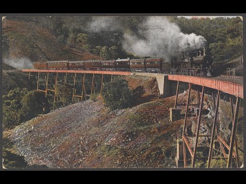 Overland Passenger Train...through the years