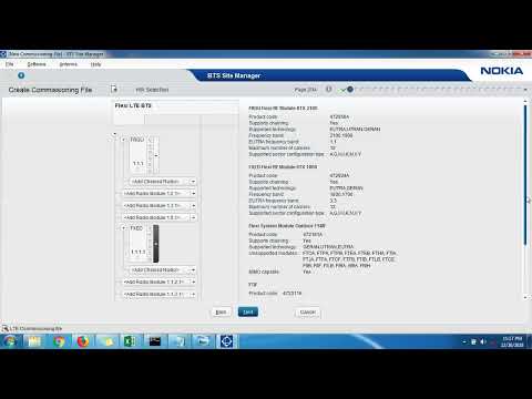 Tutorial Nokia SRAN how to Edit SCF L18+L21 RF Sharing with U21