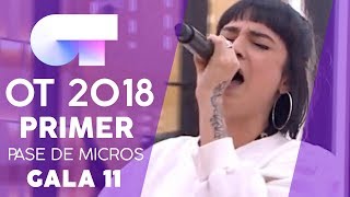 &quot;BANG BANG&quot; - NATALIA | PRIMER PASE DE MICROS GALA 11 | OT 2018